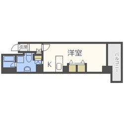 西長堀駅 徒歩1分 4階の物件間取画像